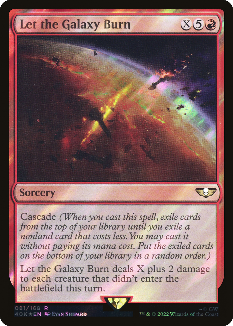 Galaxy Sword - Sword of Forge and Frontier [Secret Lair Drop Series] | Good Games Morley