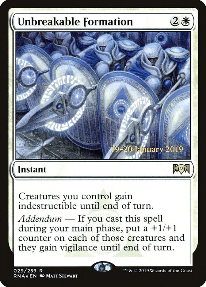 Unbreakable Formation 29s/81 (Prerelease Cards)  - Foil | Good Games Morley