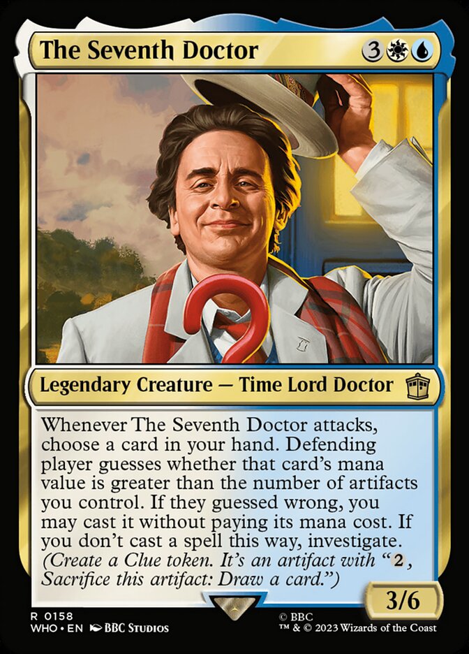 The Seventh Doctor 158 (Universes Beyond: Doctor Who)  | Good Games Morley