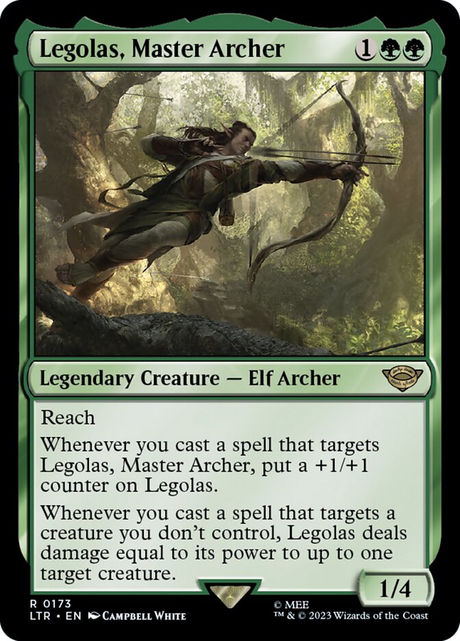 Legolas, Master Archer 173/281 (Universes Beyond: The Lord of the Rings: Tales of Middle-earth)  | Good Games Morley