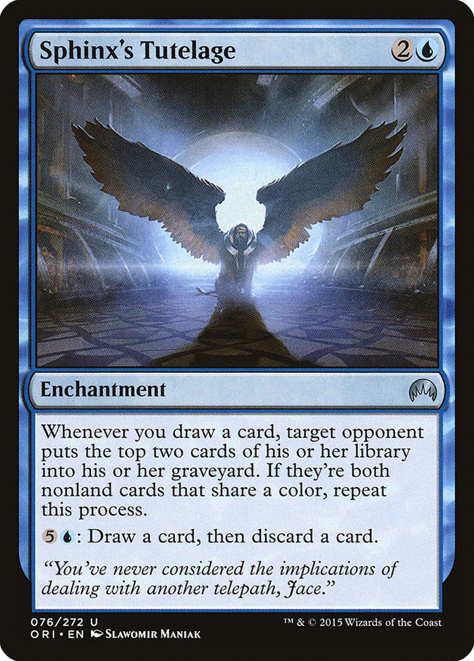 Sphinx's Tutelage 76/272 (Magic Origins)  | Good Games Morley