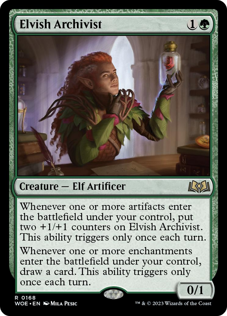 Elvish Archivist [Wilds of Eldraine] | Good Games Morley