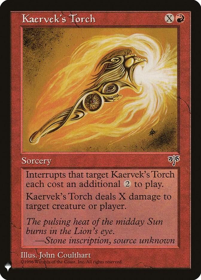 Kaerveks Torch MIR-185/5075 (The List Reprints)  | Good Games Morley