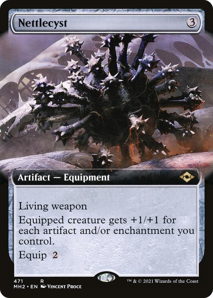 Nettlecyst Extended Art 471 (Modern Horizons 2)  | Good Games Morley
