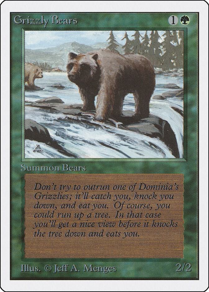Grizzly Bears 200/302 (Unlimited Edition)  | Good Games Morley