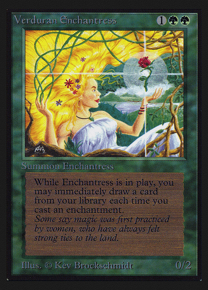 Verduran Enchantress [International Collectors' Edition] | Good Games Morley