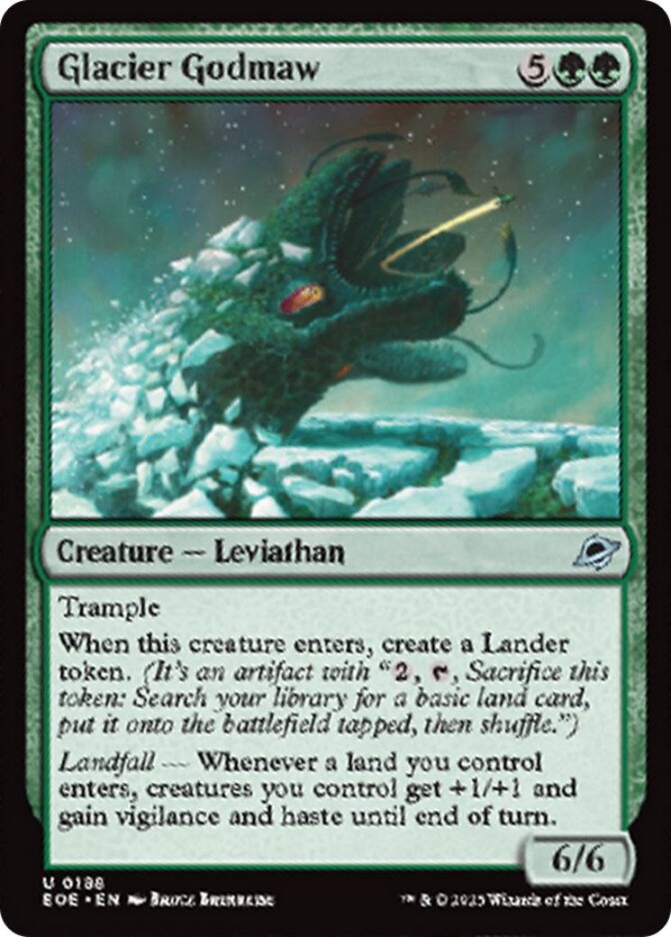 Glacier Godmaw [Edge of Eternities] | Good Games Morley