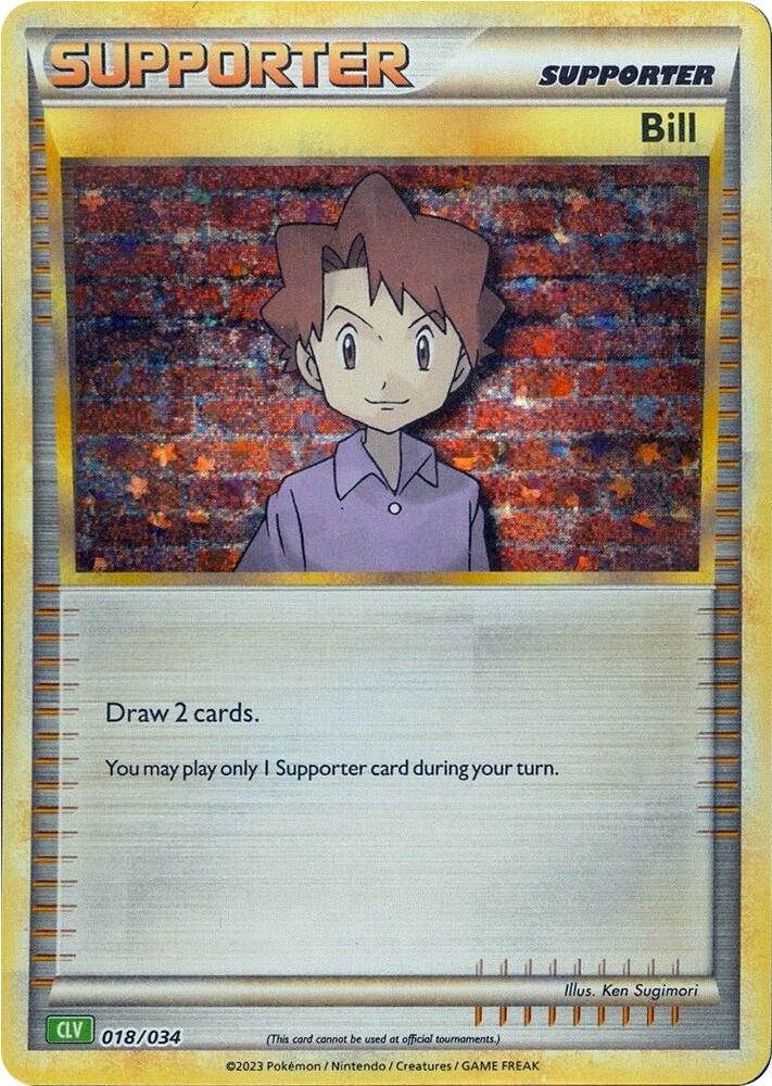 Bill CLV 018/034 (Trading Card Game Classic)  - Holofoil | Good Games Morley