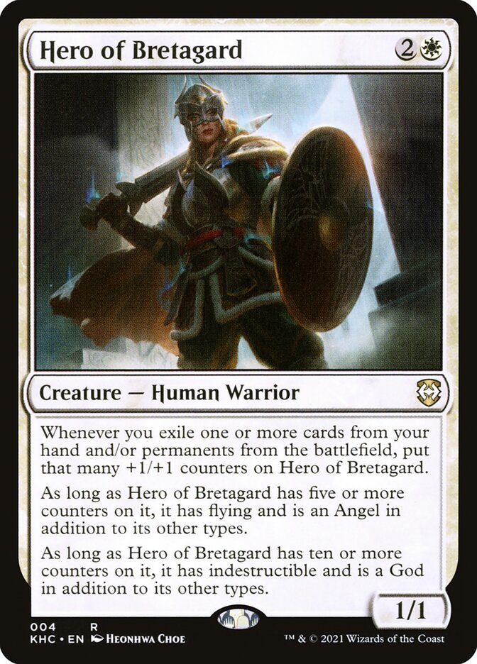 Hero of Bretagard 4/1 (Commander: Kaldheim)  | Good Games Morley