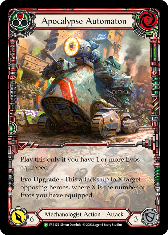 Apocalypse Automaton [FAB175] (Promo)  Cold Foil | Good Games Morley