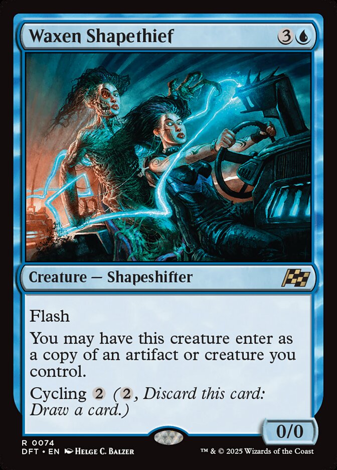 Waxen Shapethief 74 (Aetherdrift)  - Foil | Good Games Morley
