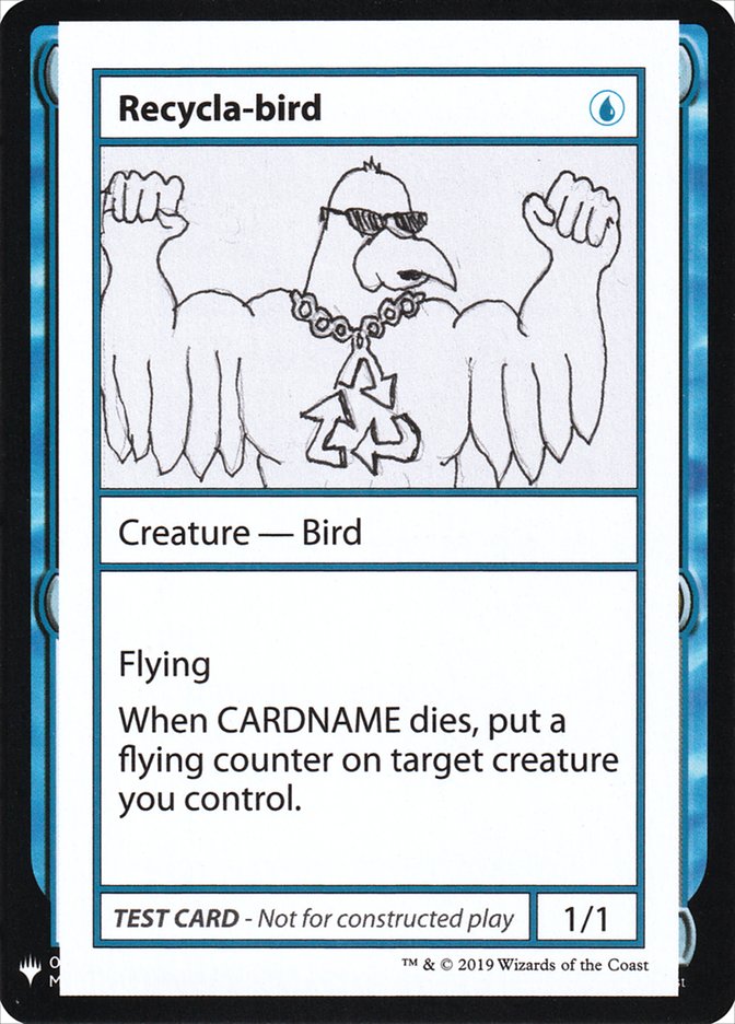 Recycla-bird [Mystery Booster Playtest Cards] | Good Games Morley