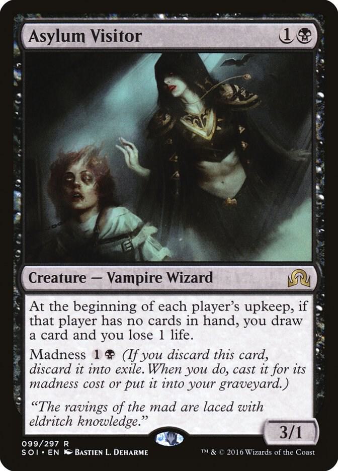 Asylum Visitor 99/297 (Shadows over Innistrad)  | Good Games Morley