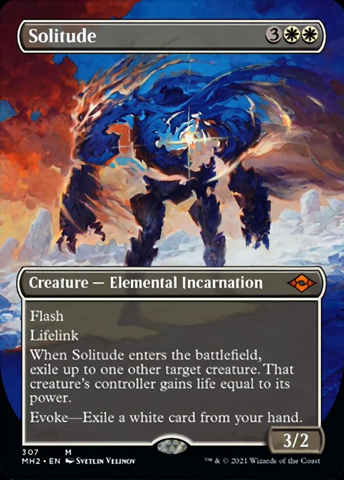 Solitude (Borderless Alternate Art) [Modern Horizons 2] | Good Games Morley