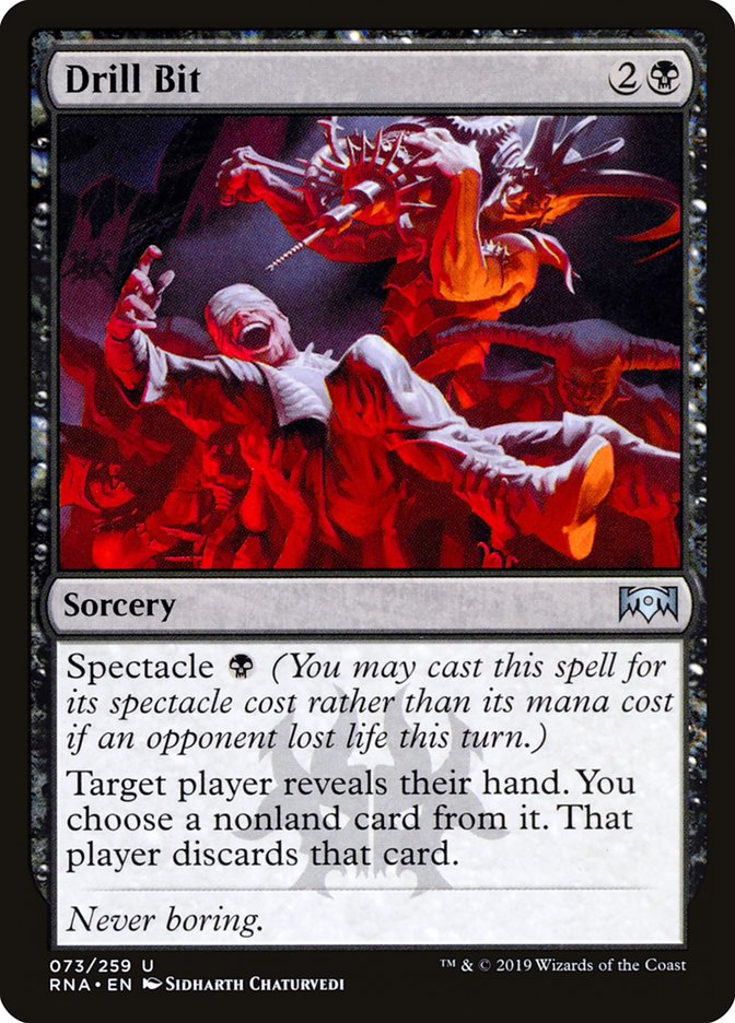 Drill Bit 73/259 (Ravnica Allegiance)  - Foil | Good Games Morley