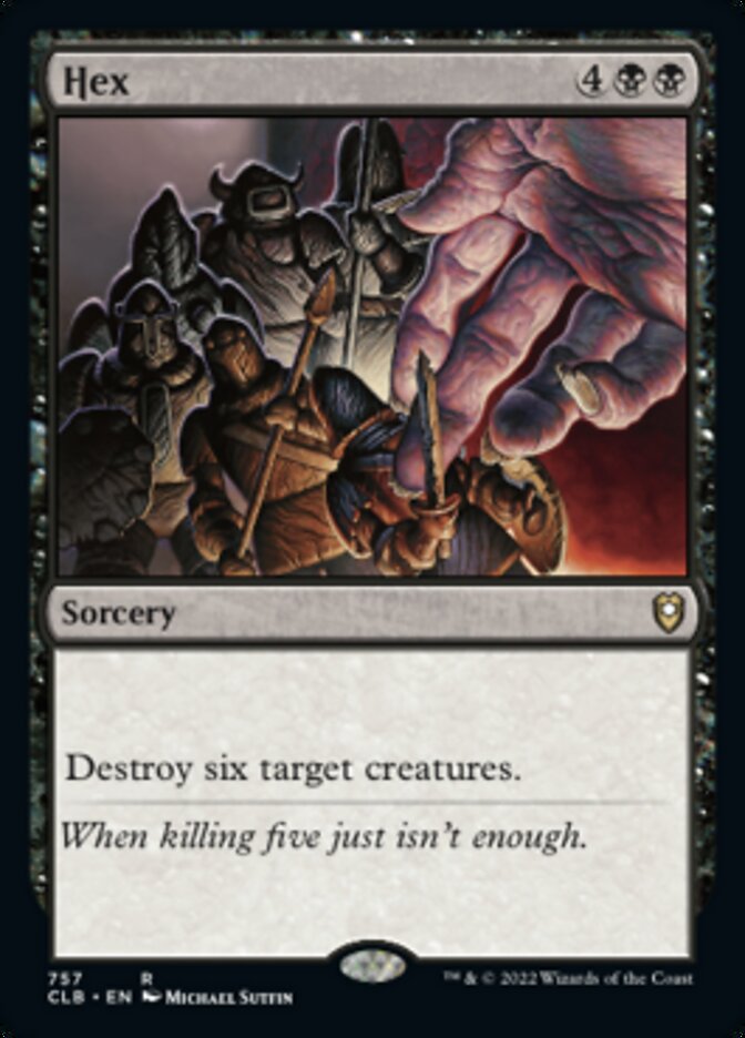 Hex [Commander Legends: Battle for Baldur's Gate] | Good Games Morley