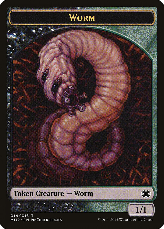 Worm Token [Modern Masters 2015 Tokens] | Good Games Morley
