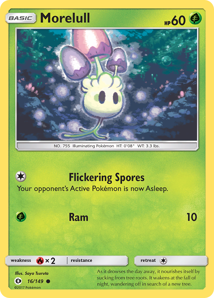 Morelull (16/149) [Sun & Moon: Base Set] | Good Games Morley