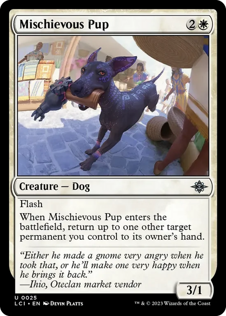 Mischievous Pup [The Lost Caverns of Ixalan] | Good Games Morley