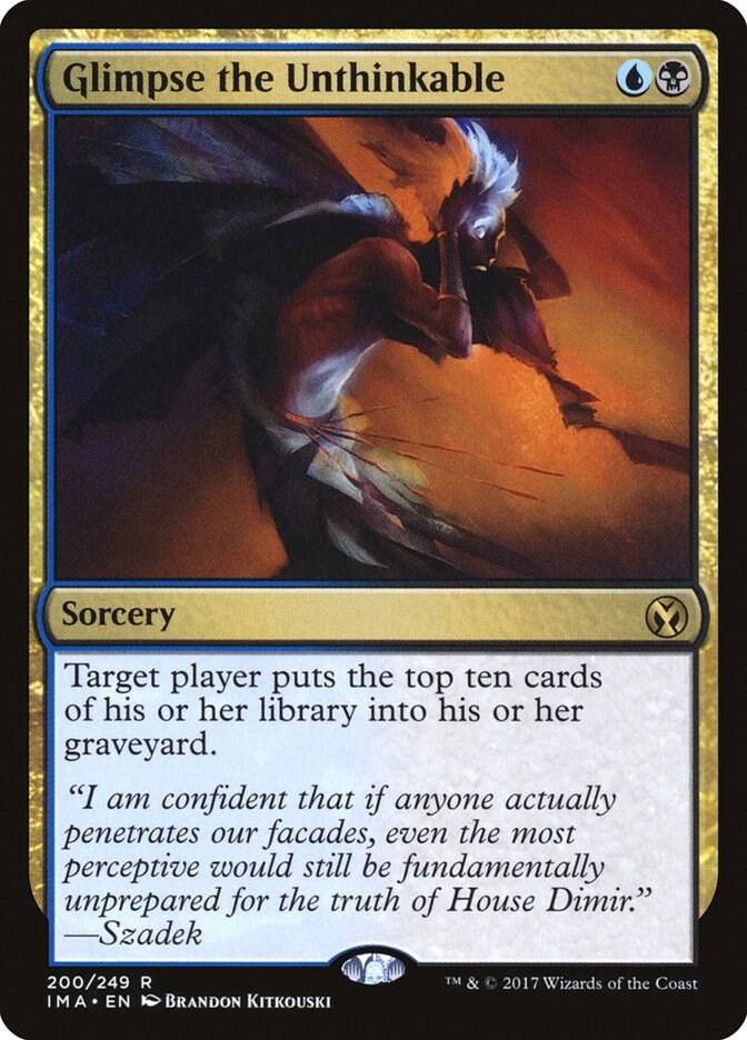 Glimpse the Unthinkable 200/249 (Iconic Masters)  - Foil | Good Games Morley