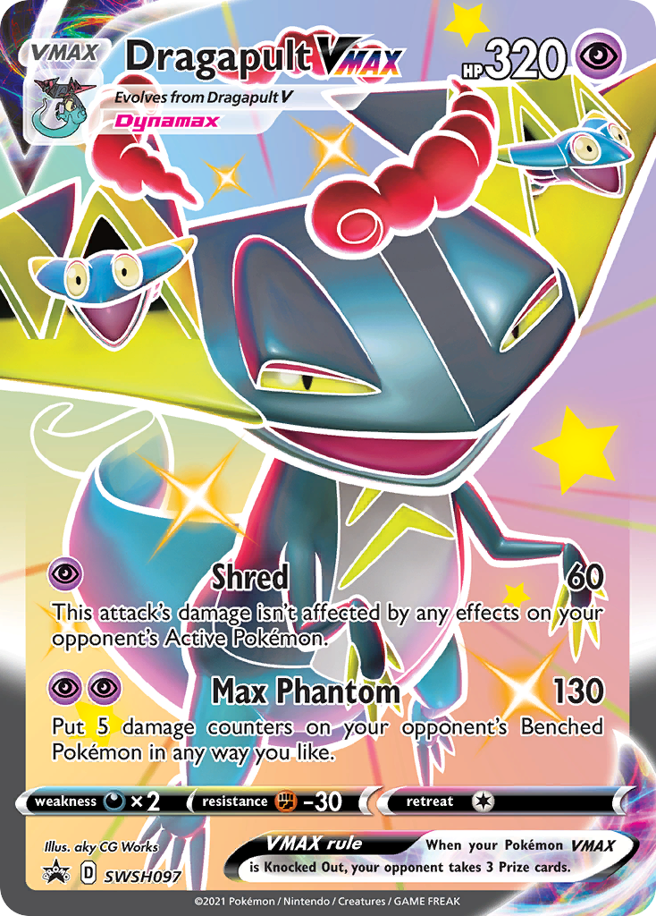 Dragapult VMAX (SWSH097) [Sword & Shield: Black Star Promos] | Good Games Morley