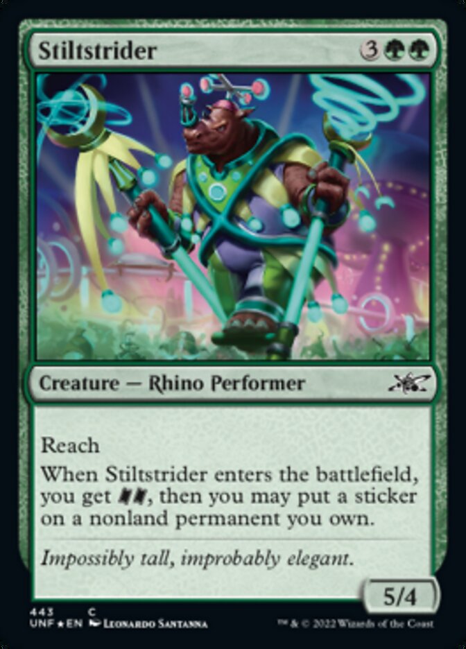 Stiltstrider (Galaxy Foil) [Unfinity] | Good Games Morley