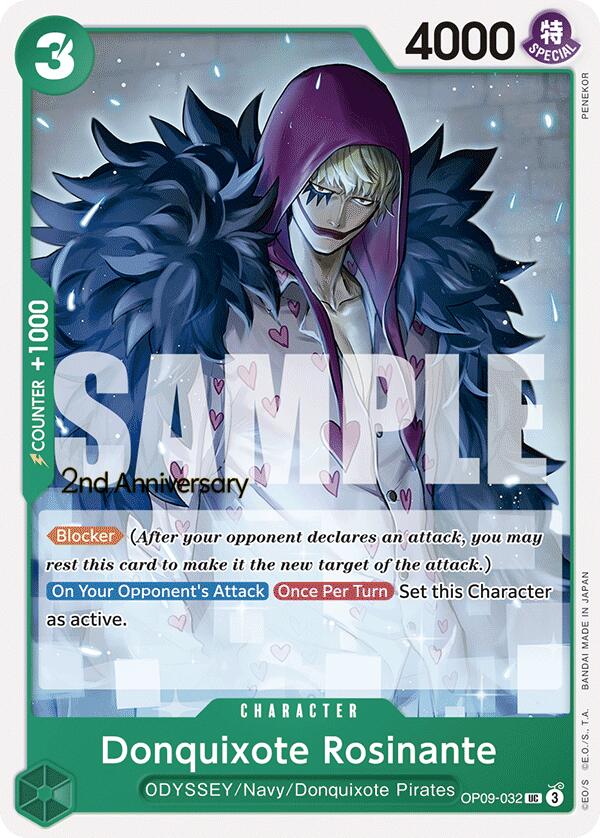 Donquixote Rosinante [Emperors in the New World: 2nd Anniversary Tournament Cards] | Good Games Morley