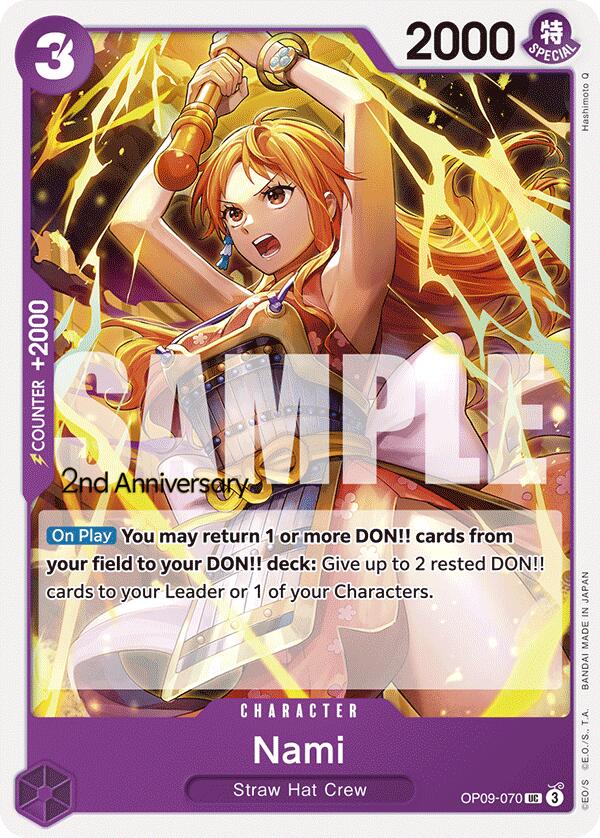 Nami [Emperors in the New World: 2nd Anniversary Tournament Cards] | Good Games Morley