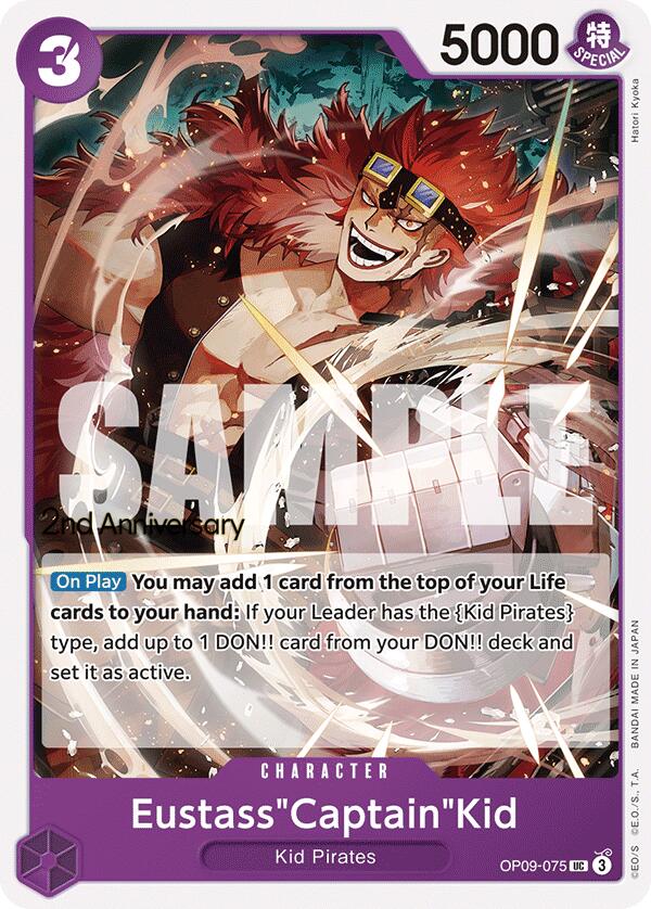 Eustass"Captain"Kid [Emperors in the New World: 2nd Anniversary Tournament Cards] | Good Games Morley