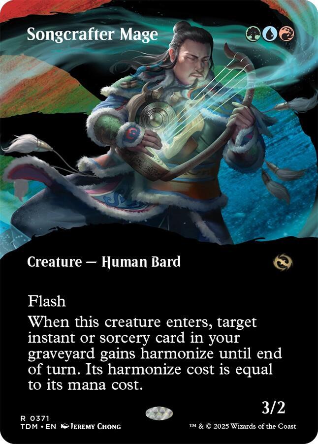 Songcrafter Mage 371/291 (Tarkir: Dragonstorm)  - Borderless | Good Games Morley