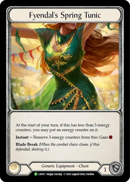 Fabric of Spring // Fyendal's Spring Tunic [LSS011] (Promo)  Cold Foil | Good Games Morley