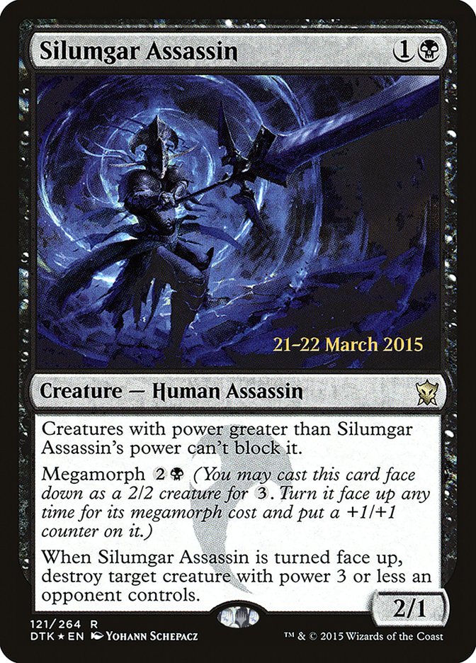 Silumgar Assassin [Dragons of Tarkir Prerelease Promos] | Good Games Morley