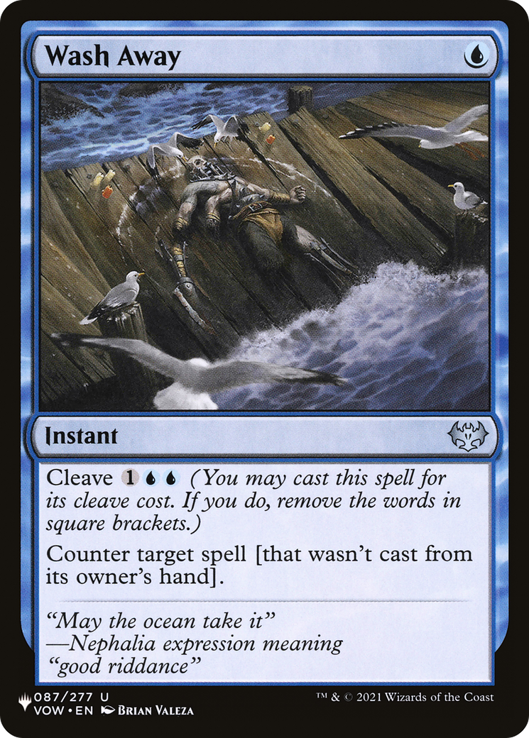 Wash Away [The List] | Good Games Morley