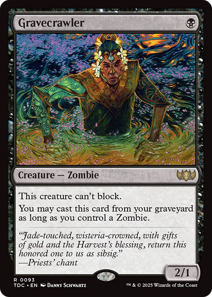 Gravecrawler [Tarkir: Dragonstorm Commander] | Good Games Morley