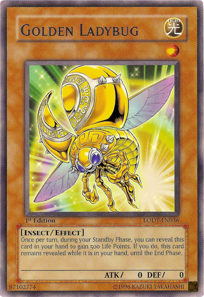 Golden Ladybug [LODT-EN036] Rare | Good Games Morley