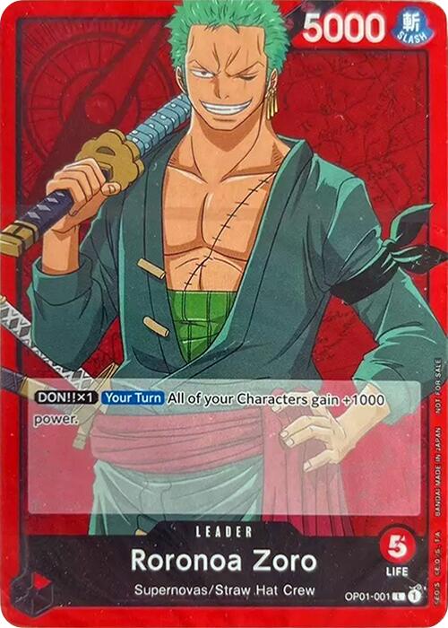 Roronoa Zoro [One Piece Demo Deck Cards] | Good Games Morley