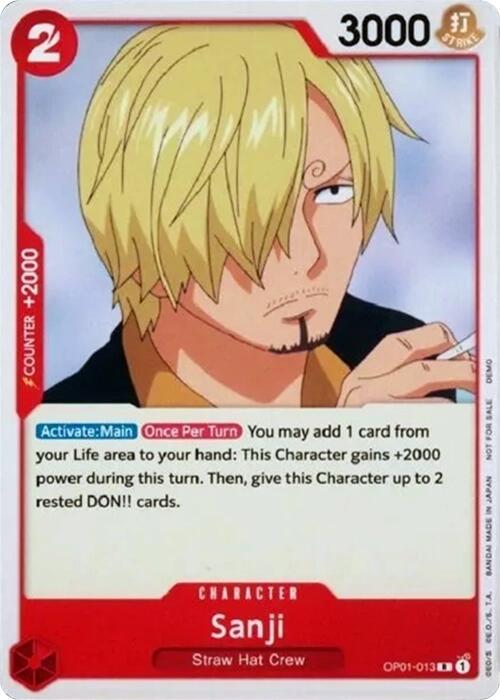 Sanji [One Piece Demo Deck Cards] | Good Games Morley