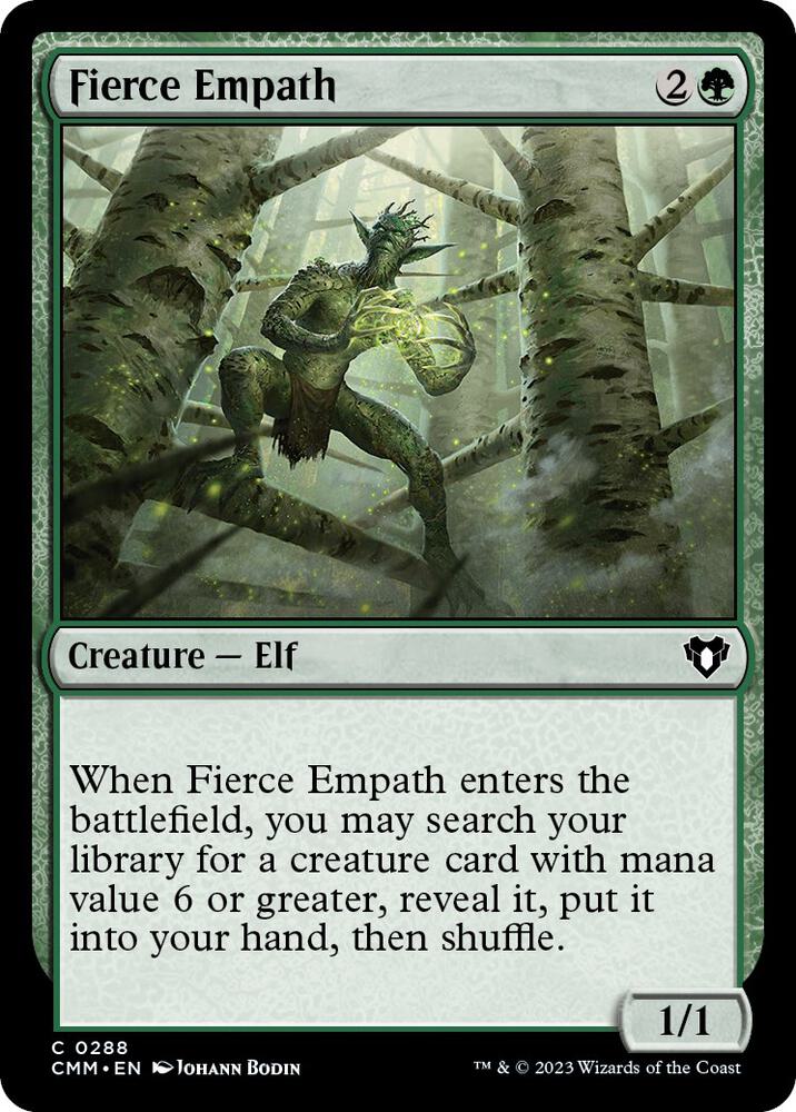 Fierce Empath 288 (Commander Masters)  | Good Games Morley