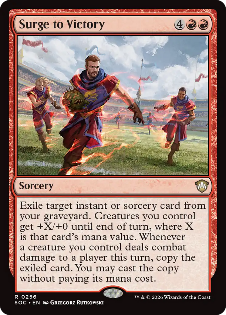 Surge to Victory [Secrets of Strixhaven Commander] | Good Games Morley