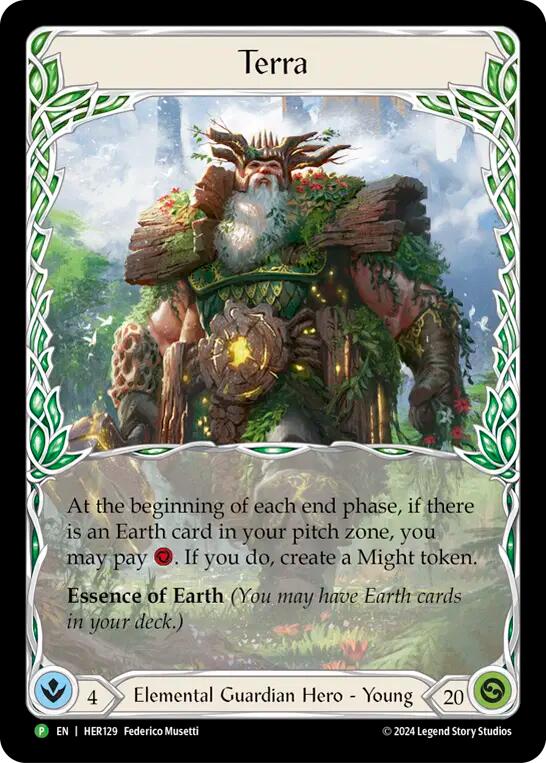 Terra [HER129] (Promo)  Cold Foil | Good Games Morley