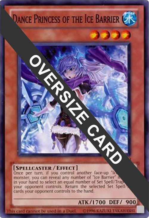 Dance Princess of the Ice Barrier (Oversized) [STBL-EN033] Promo | Good Games Morley