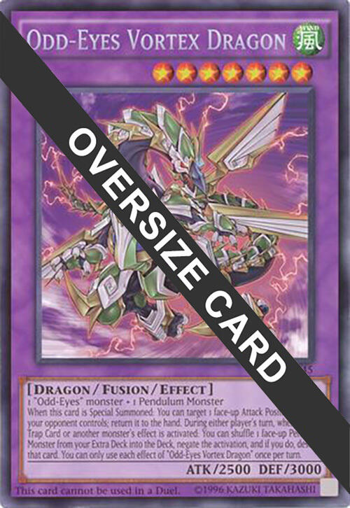 Odd-Eyes Vortex Dragon (Oversized) [DOCS-EN045] Promo | Good Games Morley
