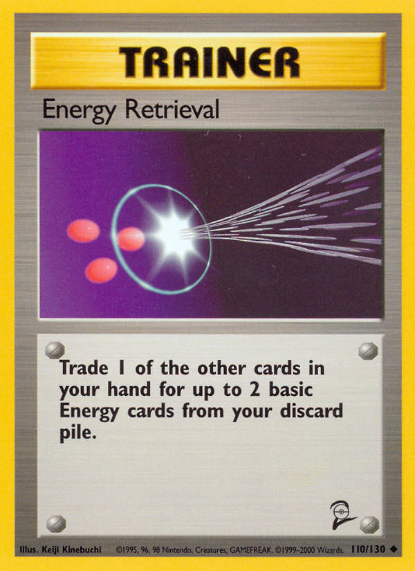 Energy Retrieval (110/130) [Base Set 2] | Good Games Morley