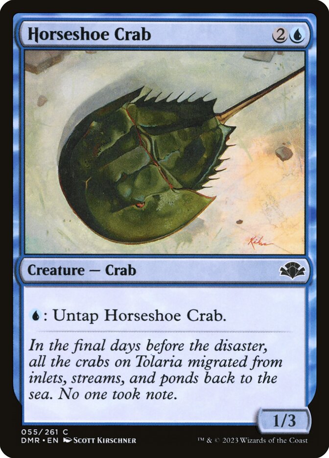 Horseshoe Crab 55/261 (Dominaria Remastered)  - Foil | Good Games Morley