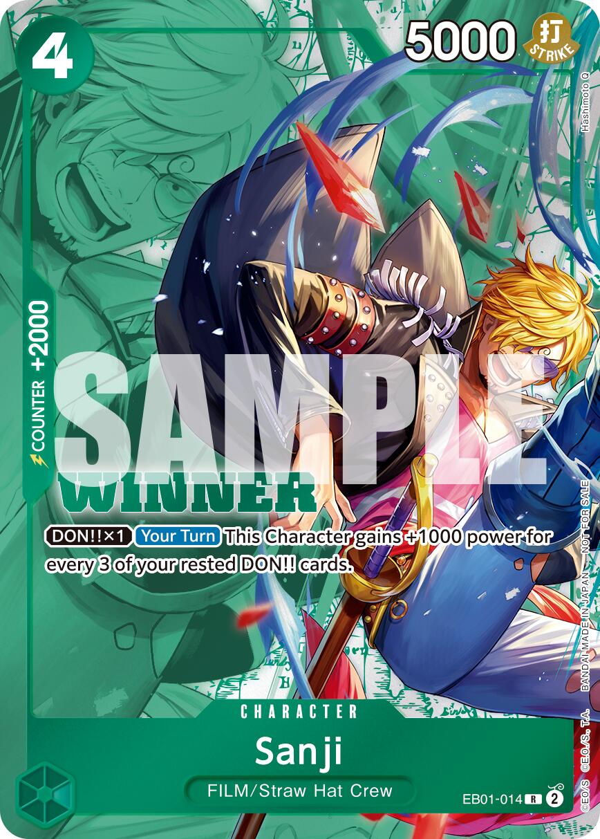 Sanji (Winner Pack 2025 Vol. 1) [One Piece Promotion Cards] | Good Games Morley