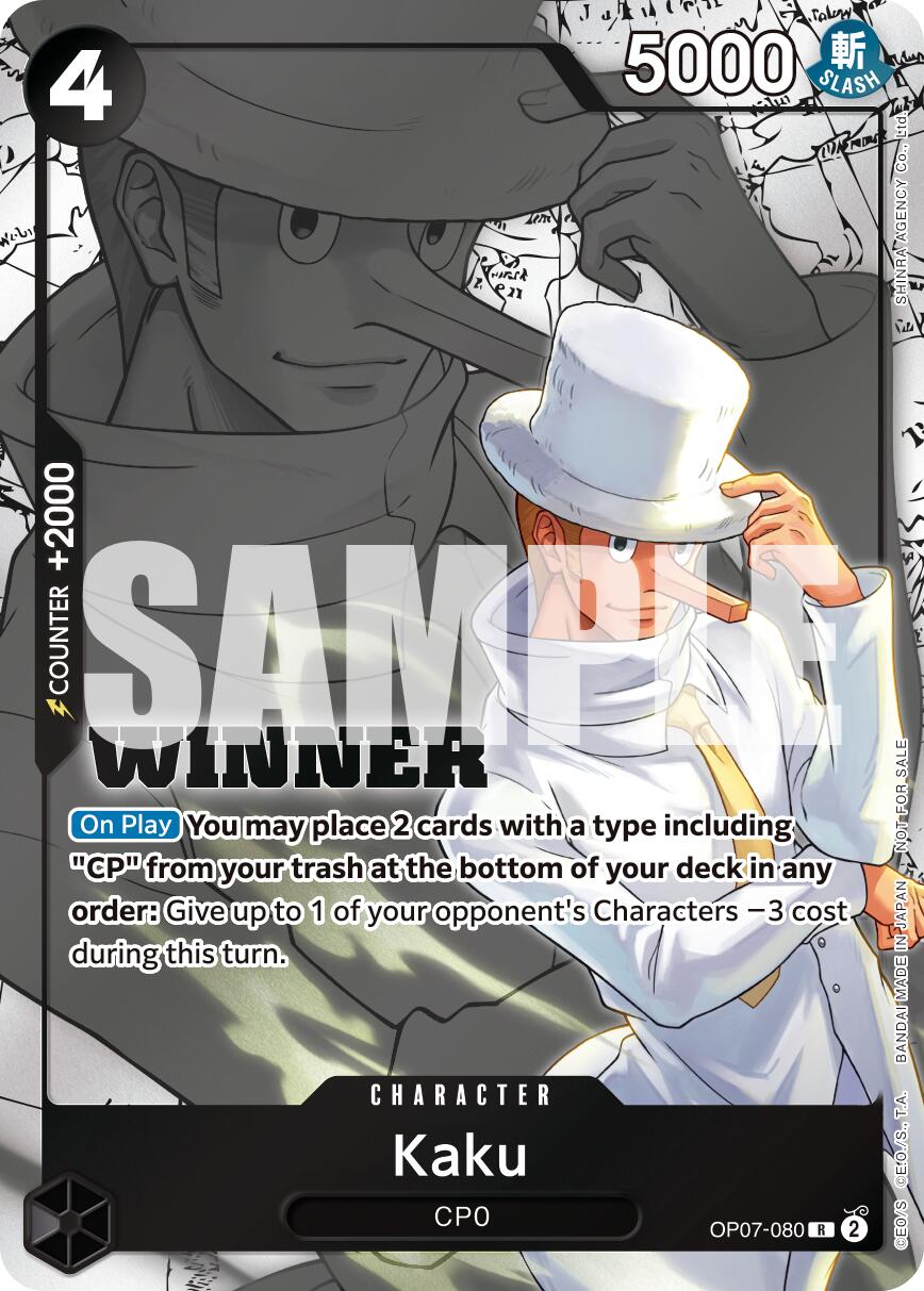 Kaku (Winner Pack 2025 Vol. 1) [One Piece Promotion Cards] | Good Games Morley