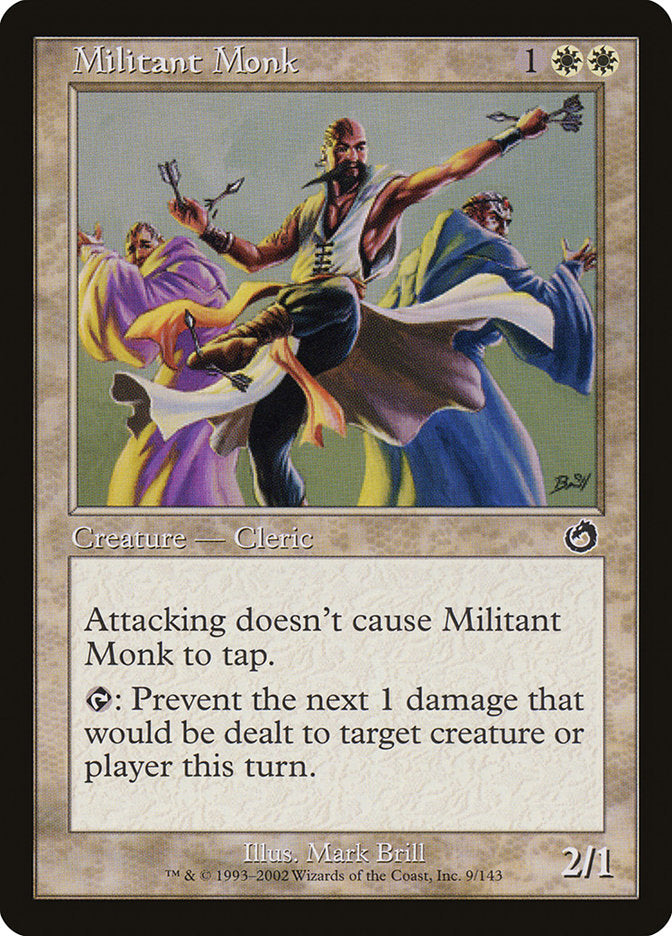 Militant Monk 9/143 (Torment)  | Good Games Morley