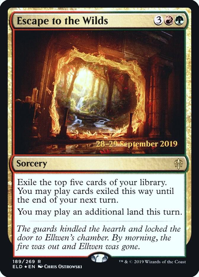 Escape to the Wilds 189s/152 (Prerelease Cards)  - Foil | Good Games Morley