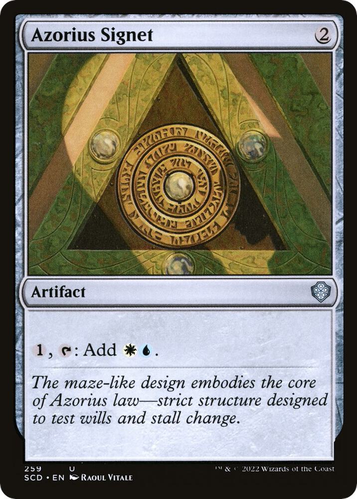 Azorius Signet 259/352 (Starter Commander Decks)  | Good Games Morley