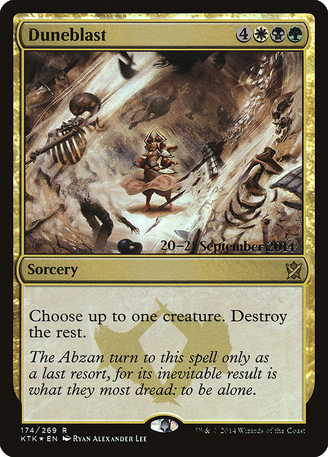 Duneblast [Khans of Tarkir Prerelease Promos] | Good Games Morley